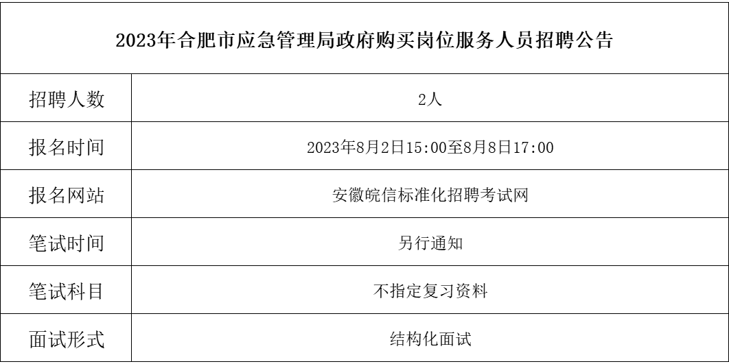 应城市应急管理局最新招聘公告概览